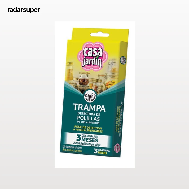 Insecticida trampa Casa Jardín pack 3 para polillas