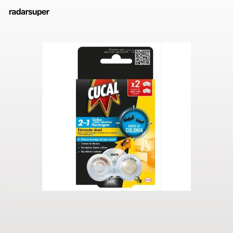 Insecticida trampa hormigas Cucal 2 ud.