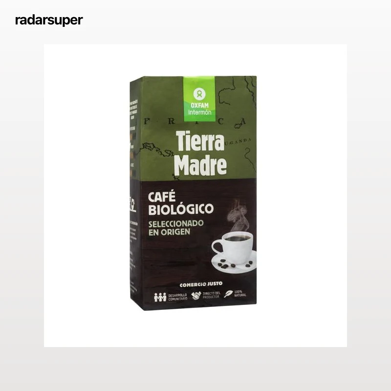 INTERMÓN OXFAM Café molido ecológico 250 g.