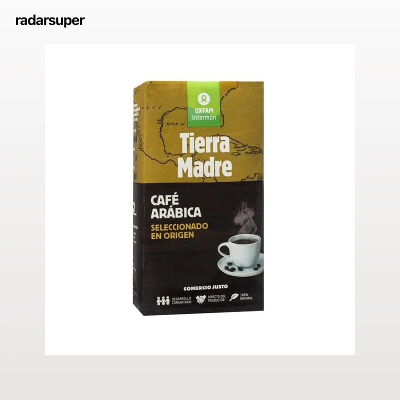 INTERMÓN OXFAM TIERRA MADRE Café 100% Arábica 250 g.