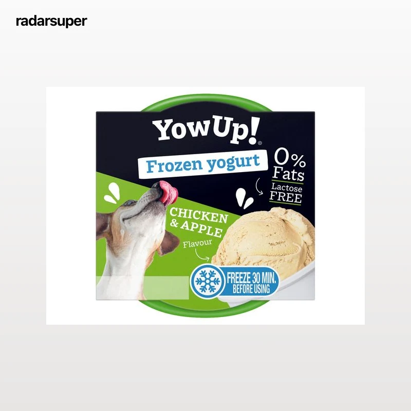 IOGURTE GELADO PARA CÃO YOWUP FRANGO/MAÇÃ 110G