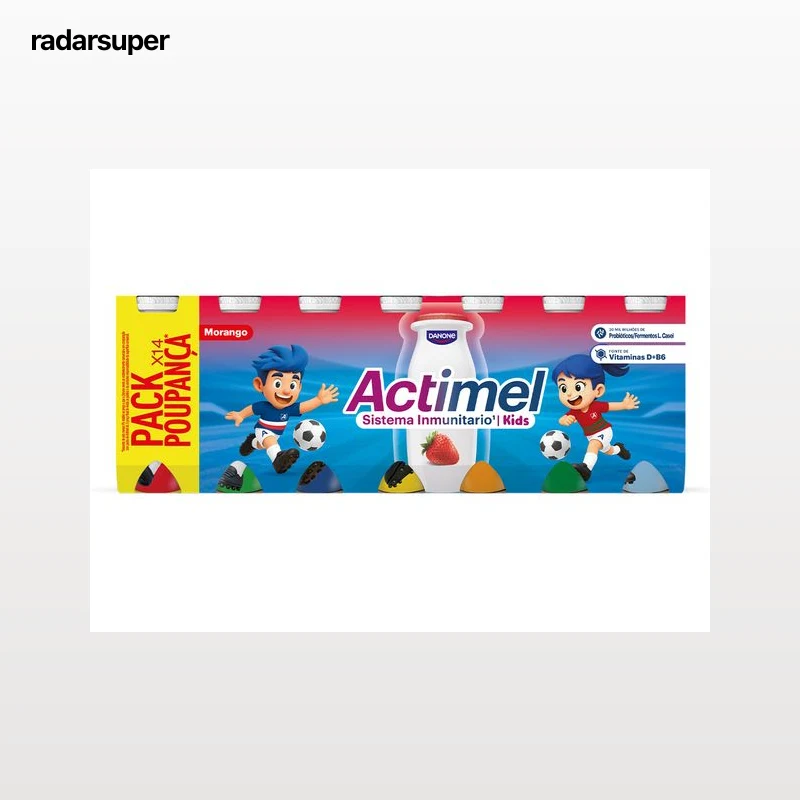 IOGURTE INFANTIL ACTIMEL MORANGO 14X100G