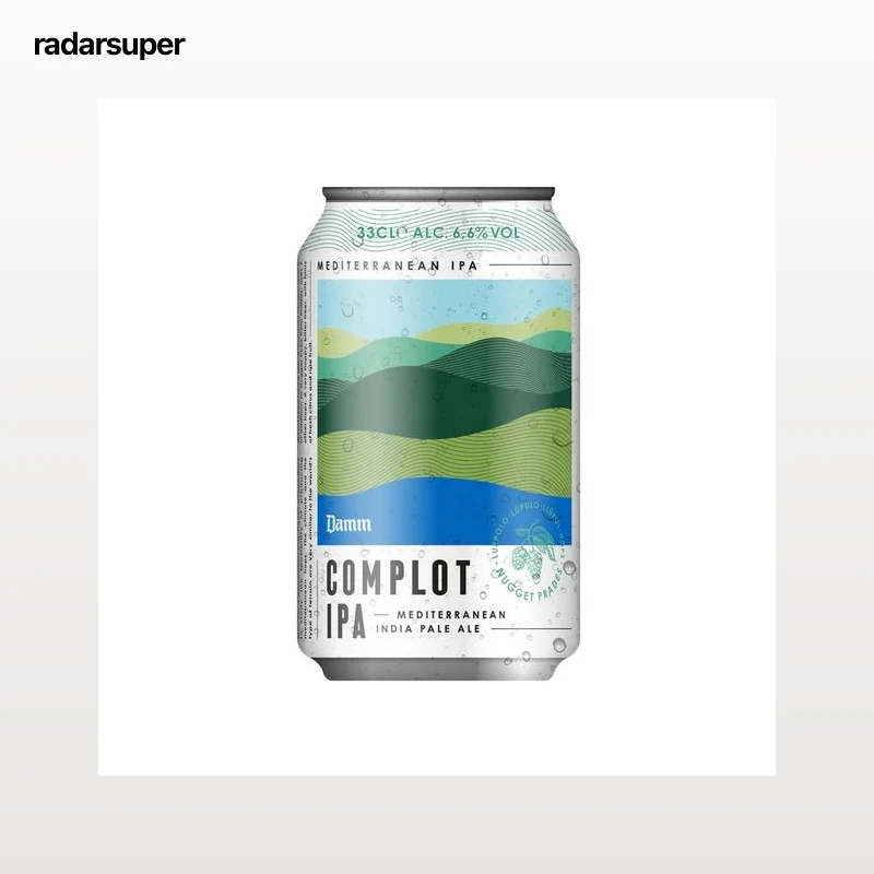 IPA DAMM COMPLOT  Cerveza lata de 33 cl.
