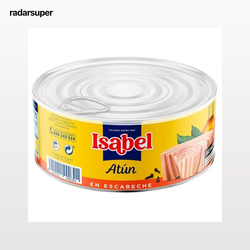 ISABEL Atún en escabeche lata de 650 g.
