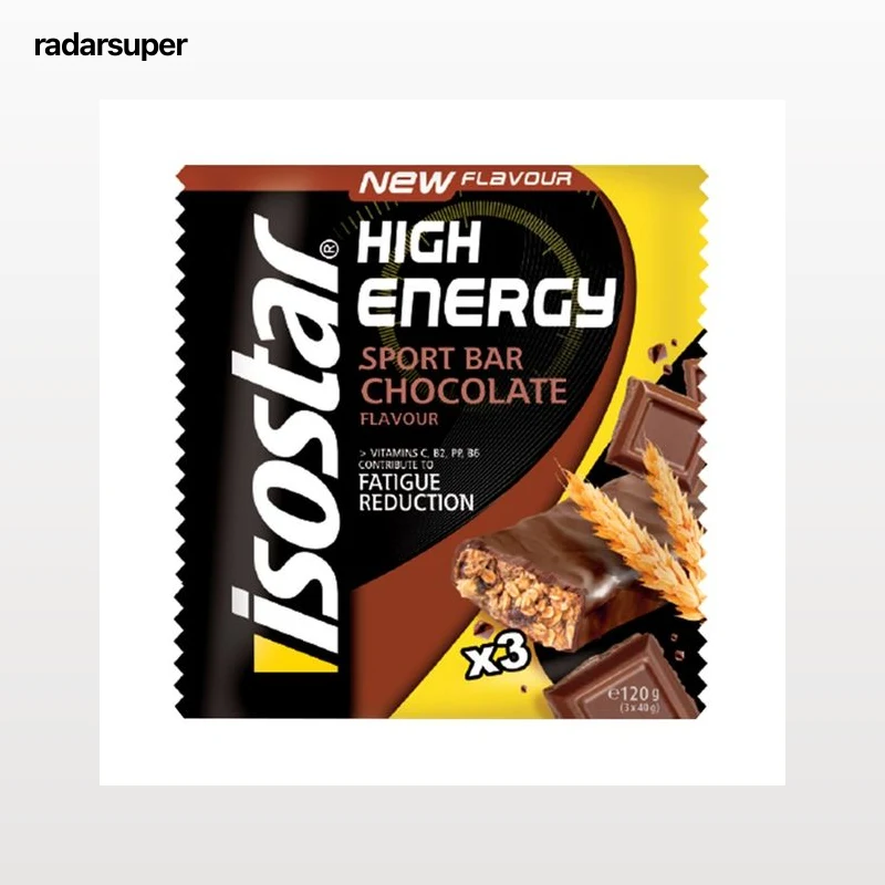 ISOSTAR Barritas energéticas de chocolate ISOSTAR High Energy, 3 uds x 105 g.