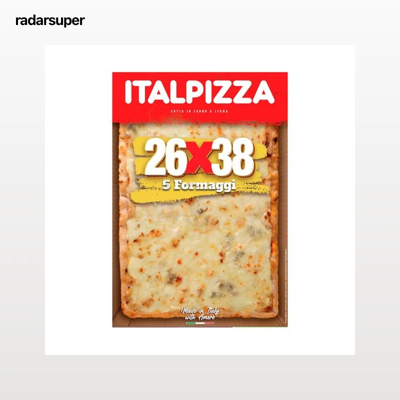 ITALPIZZA Pizza 5 formaggi 26x38 520 g.