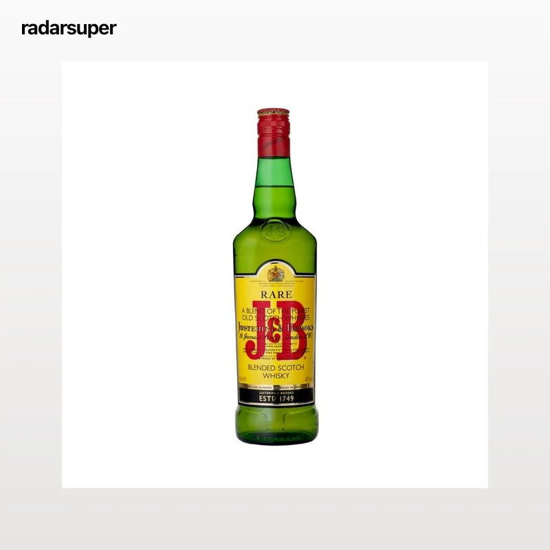 J&B Whisky blended escocés botella de 70 cl.