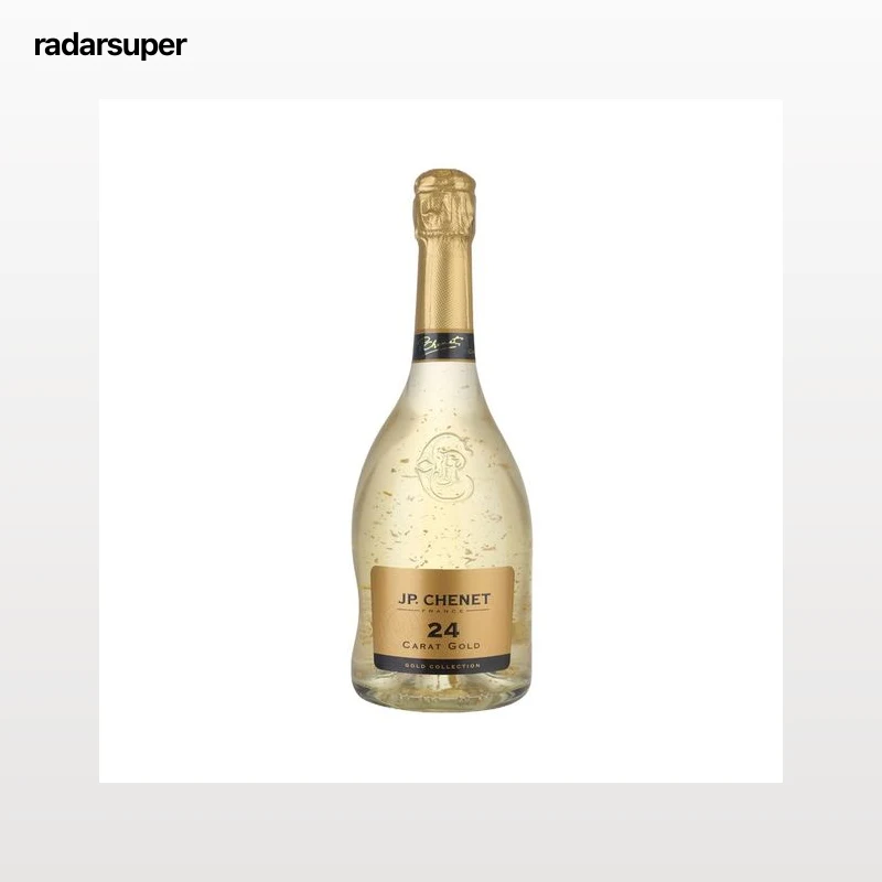 J.P. CHENET 24 Carat gold Vino blanco espumoso elaborado en Francia botella 75 cl.
