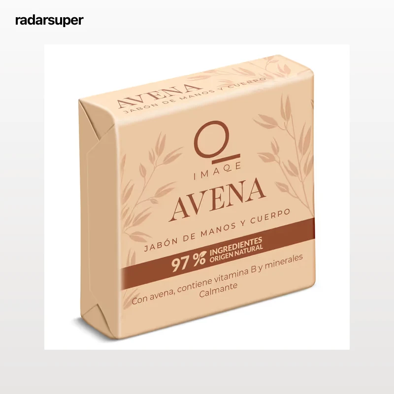 Jabón de manos y cuerpo solido con avena Dia Imaqe 100 g
