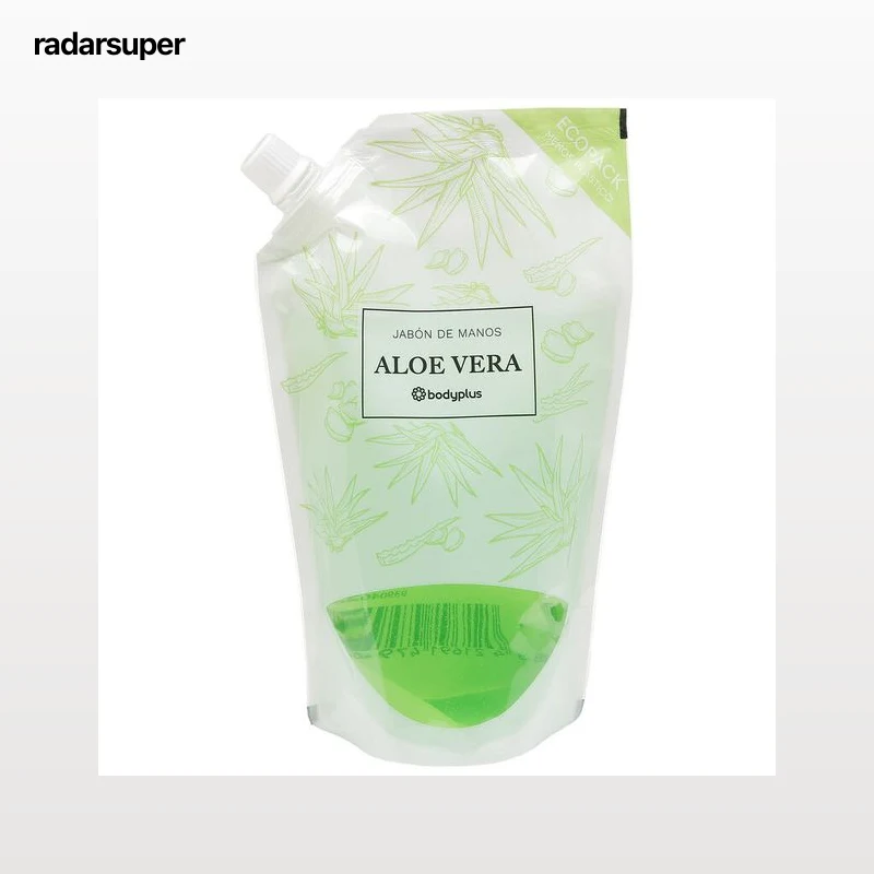 Jabón de manos doypack Bodyplus 500ml aloe vera