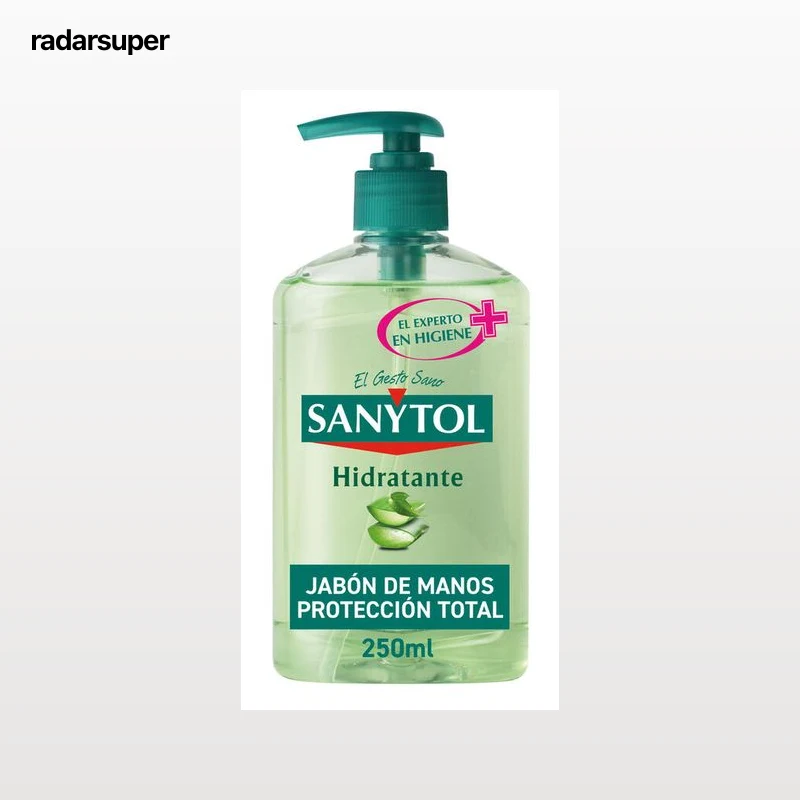 Jabón manos Sanytol 250ml hidratante