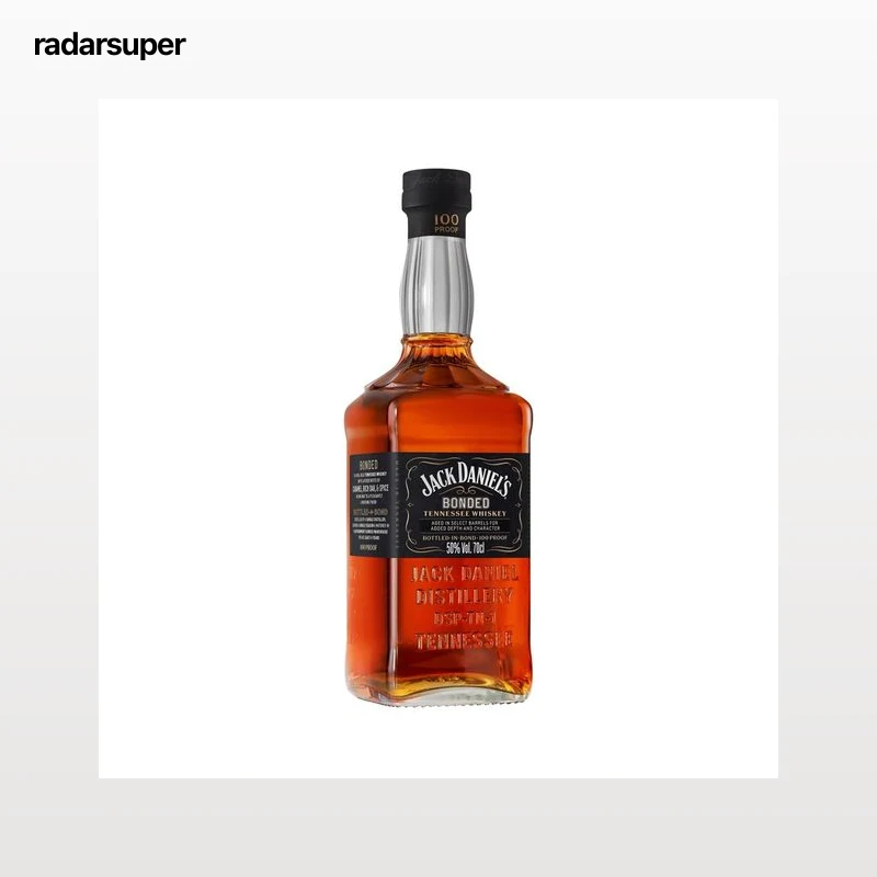 JACK DANIEL´S Bonded Bourbon (Tennessee whiskey) destilado y embotellado en USA botella 70 cl.