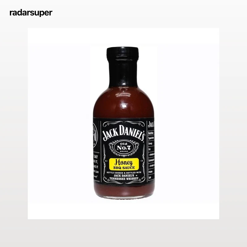 JACK DANIEL'S Salsa barbacoa con miel botella 553g