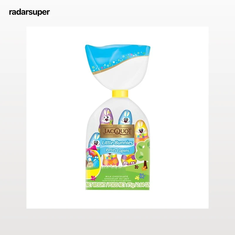 JACQUOT Bolsa de conejitos de Pascual de chocolate con leche 75 g.