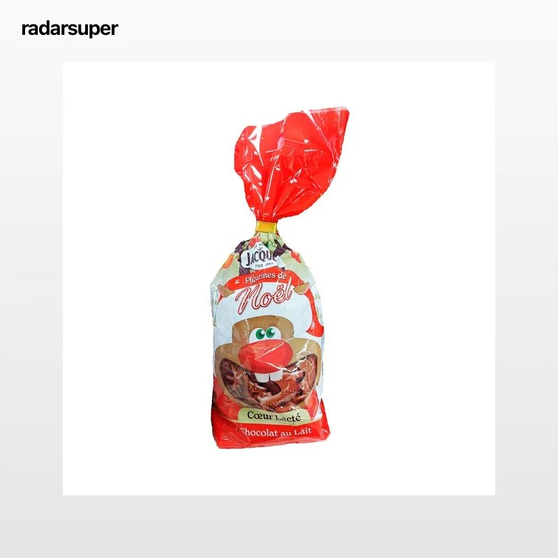 JACQUOT Figuritas navideñas con crema leche 250 g.