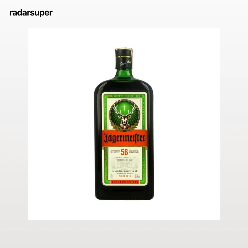 JÄGERMEISTER Licor de hierbas alemán JÄGERMEISTER botella de 1 l.