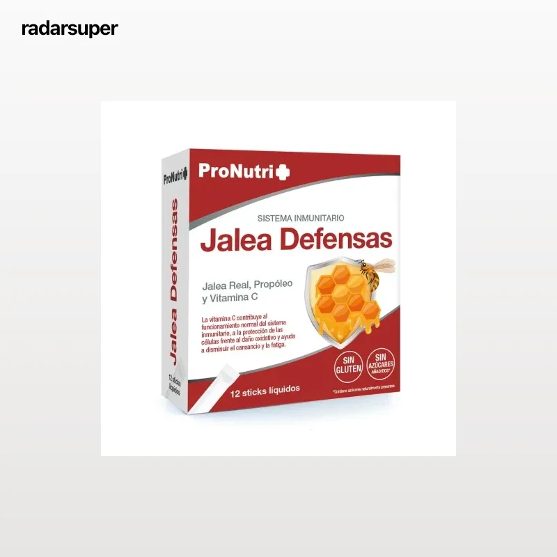 Jalea defensas ProNutri sin gluten y sin azúcar añadido 12 ud.