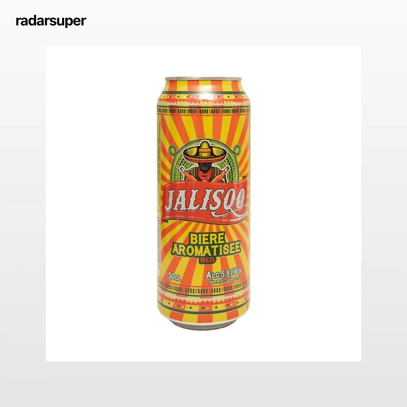 JALISQO Cerveza aromatizada red 5,9º lata 50 cl