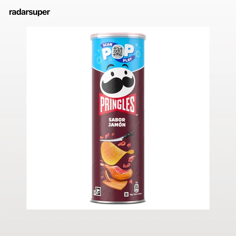 Pringles jamón 165 g