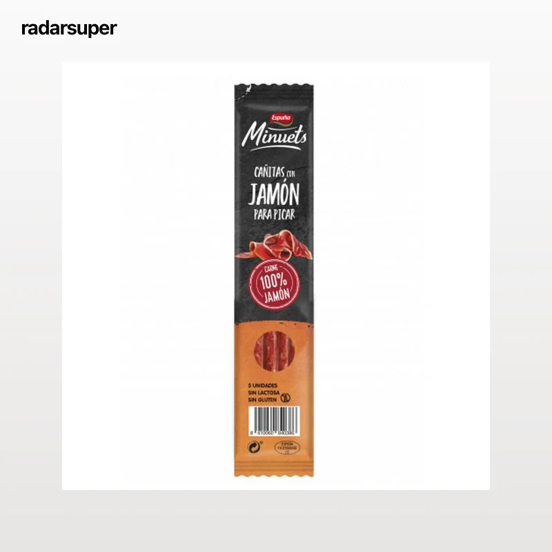 Jamón cañitas Minuets Espuña 40g