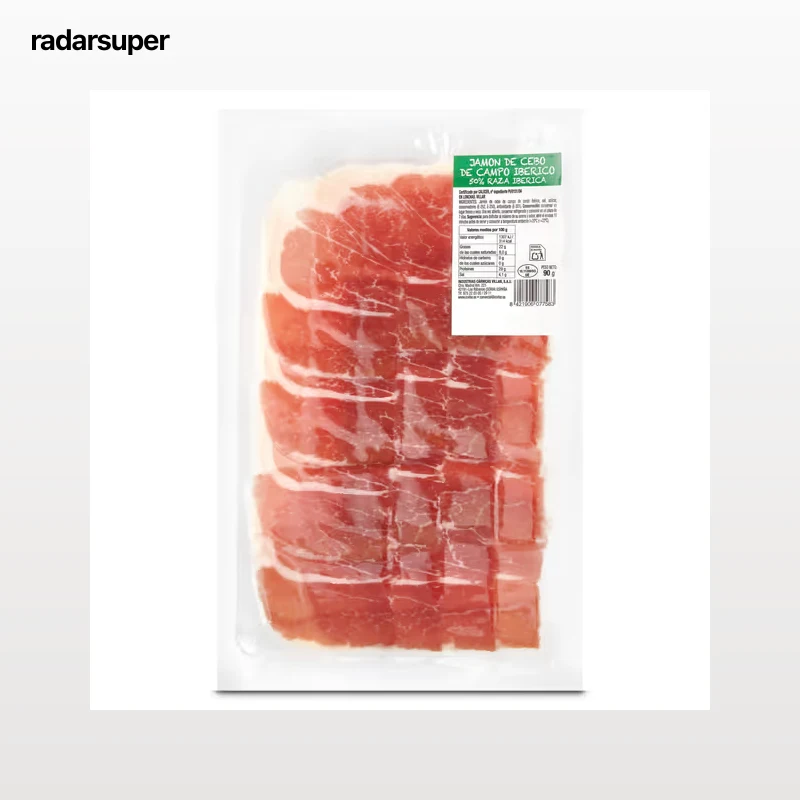 Jamón de cebo de campo ibérico Villar 90 g