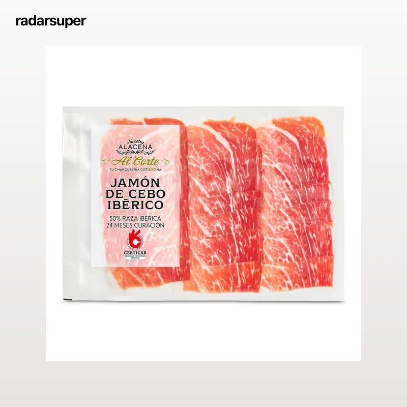 Jamón de cebo ibérico 50% Dia Nuestra Alacena 90 g