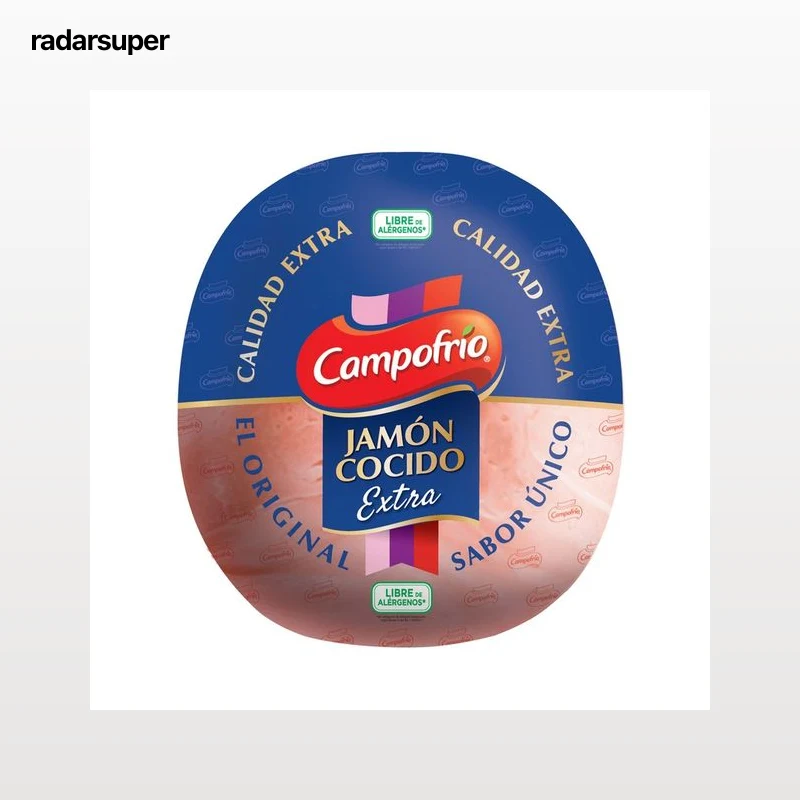 Jamón cocido extra CAMPOFRÍO - Loncha fina 1 mm
