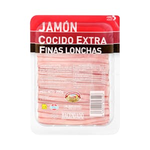 Jamón cocido extra Hacendado finas lonchas