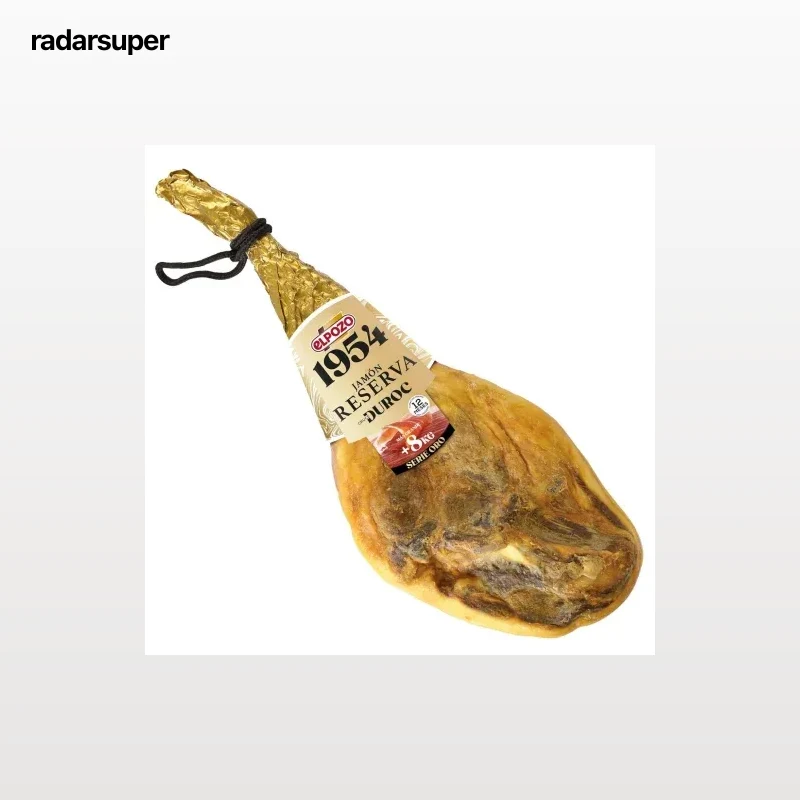 Jamón curado Selección Reserva El Pozo pieza de 7,5 kg aprox