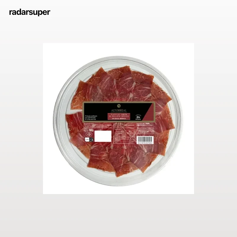 Jamón de Bellota Ibérico 50% Raza Ibérica en lonchas Altorreal 90 g