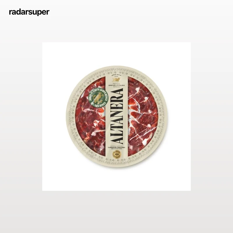 Jamón de Cebo de Campo Ibérico 50% Raza Ibérica en lonchas Altanera 90 g