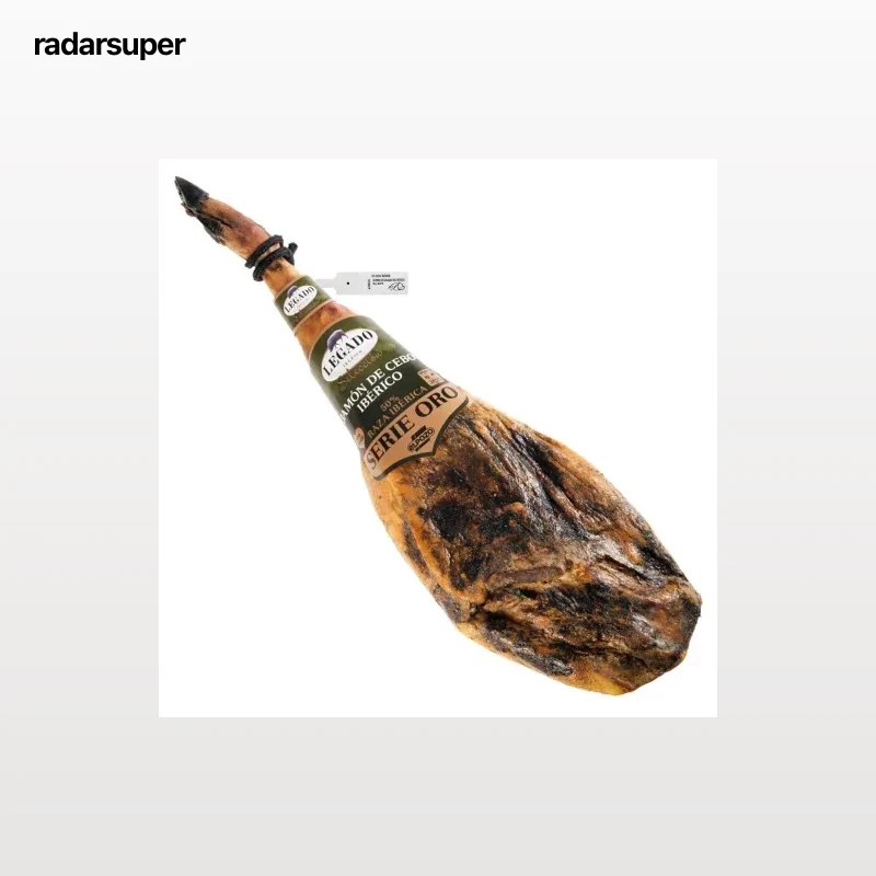 Jamón de Cebo Ibérico 50% Raza Ibérica Legado Ibérico Serie Oro ElPozo pieza de 7 kg aprox