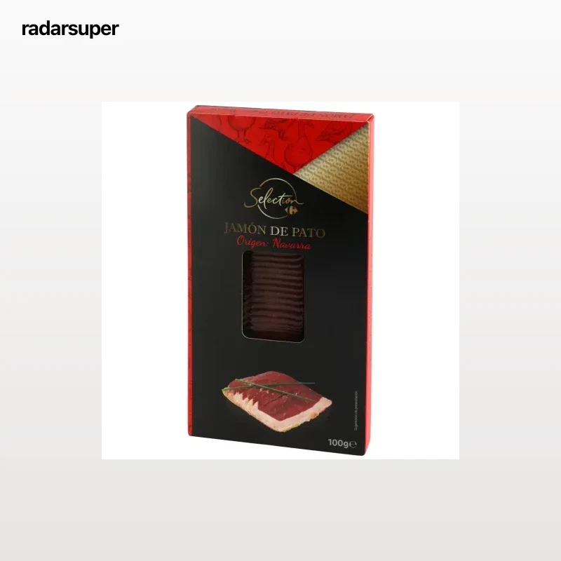 Jamón de pato en lonchas Carrefour Selección 100 g.