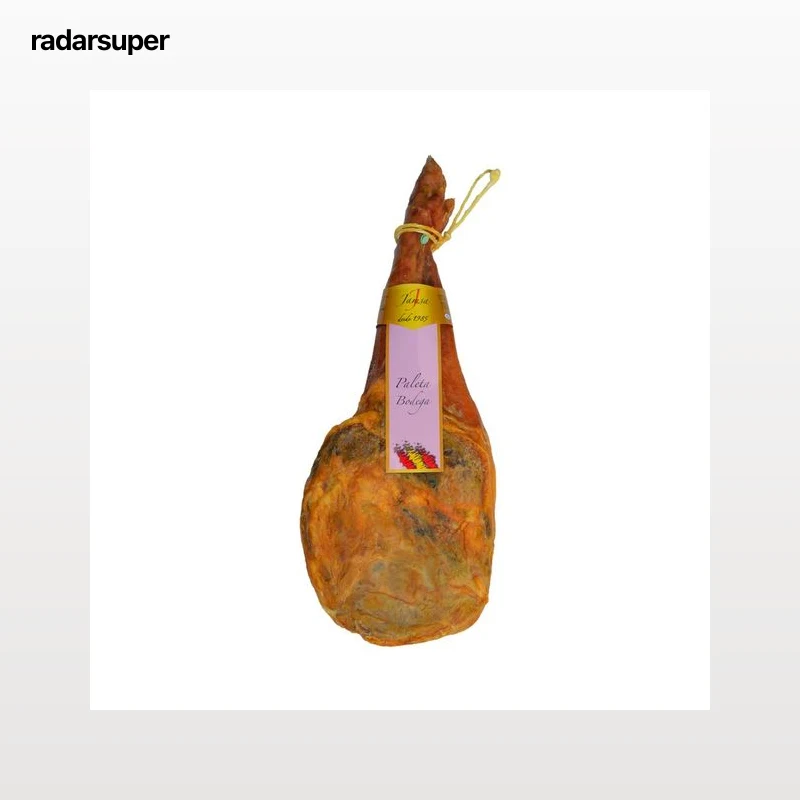 JAMSA Paleta de bodega con curación mínima de 12 meses JAMSA pieza de 4 a 4.5 kilos (peso aproximado).