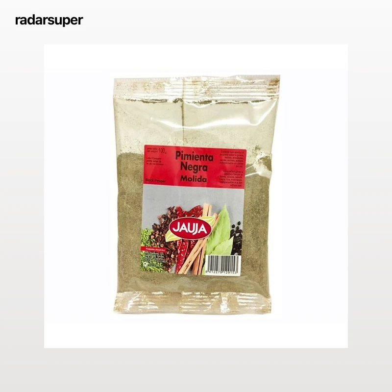JAUJA Pimienta negra molida 100 g