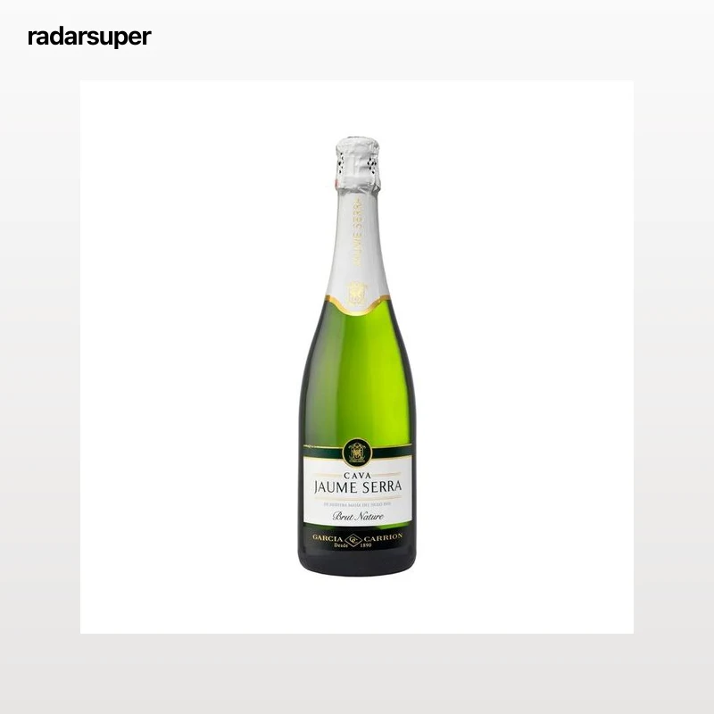 JAUME SERRA Cava brut nature botella de 75 cl.