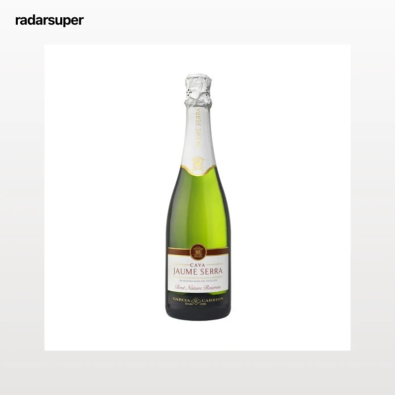 JAUME SERRA Cava brut nature reserva botella de 75 cl.