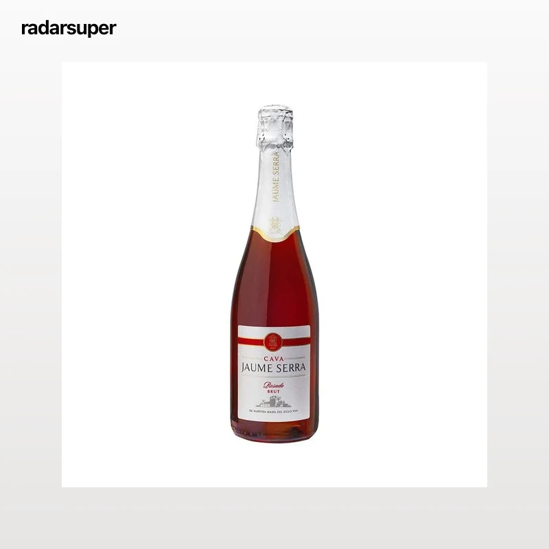 JAUME SERRA Cava brut rosado botella de 75 cl.
