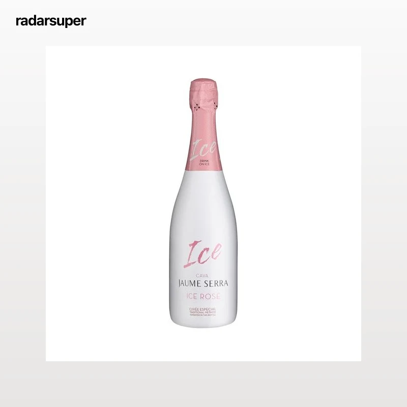 JAUME SERRA Cava rosado con denominación de origen Cava y elaborado siguiendo el método tradicional JAUME SERRA Ice rosé botella de 75 cl.