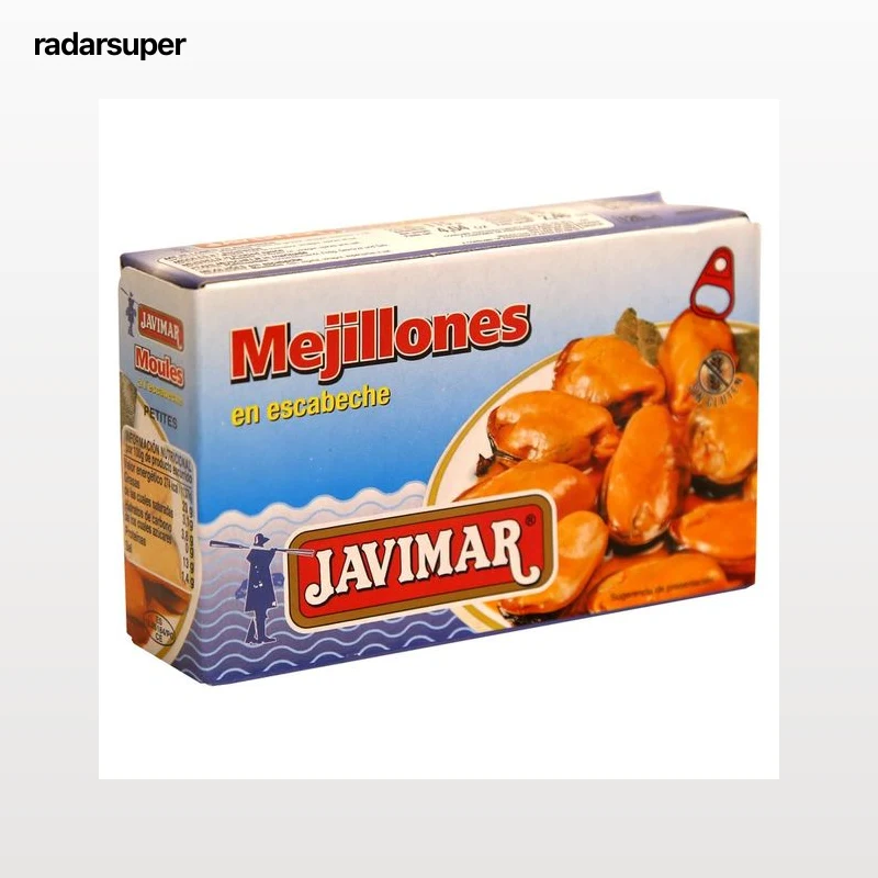 JAVIMAR Mejillones en escabeche 71 g.