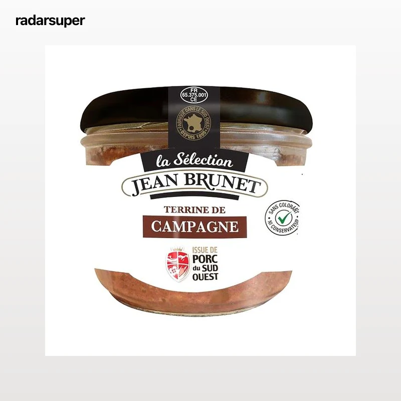 JEAN BRUNET Paté del campo la Séction 180 g.