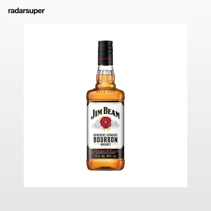 JIM BEAM Whisky tipo bourbon botella 70 cl.