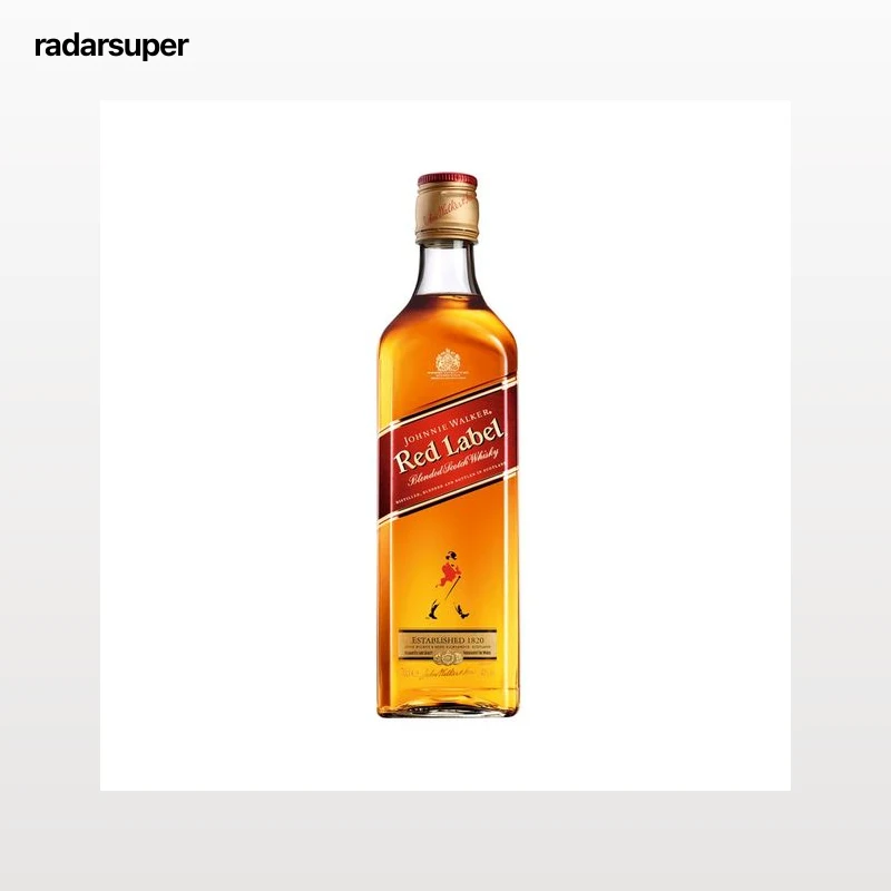JOHNNIE WALKER Red label Whisky blended escocés botella 70 cl.