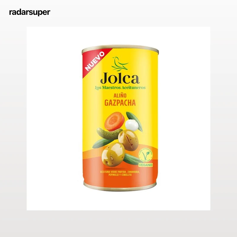 JOLCA Aceitunas con aliño gazpacha 185g