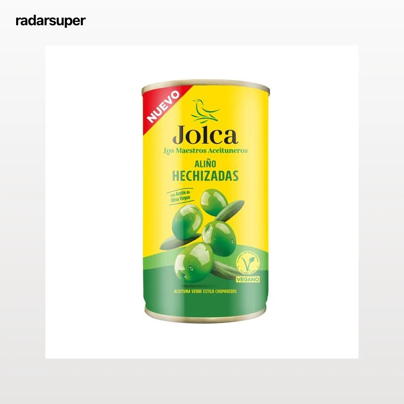 JOLCA Aceitunas con aliño hechizadas 185g