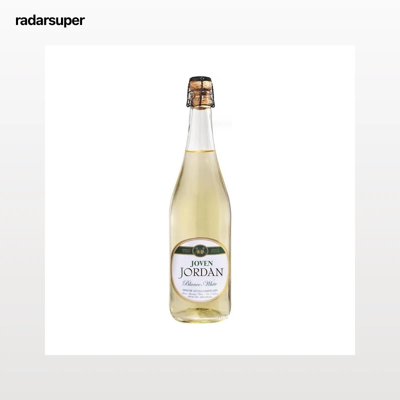 JORDAN Vino de aguja blanco gasificado JORDAN botella de 75 cl.