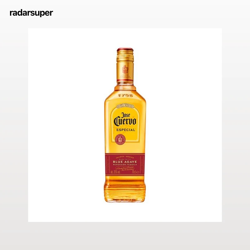 JOSE CUERVO Especial Tequila reposado hecho en Mexico con agave azul botella 70 cl.
