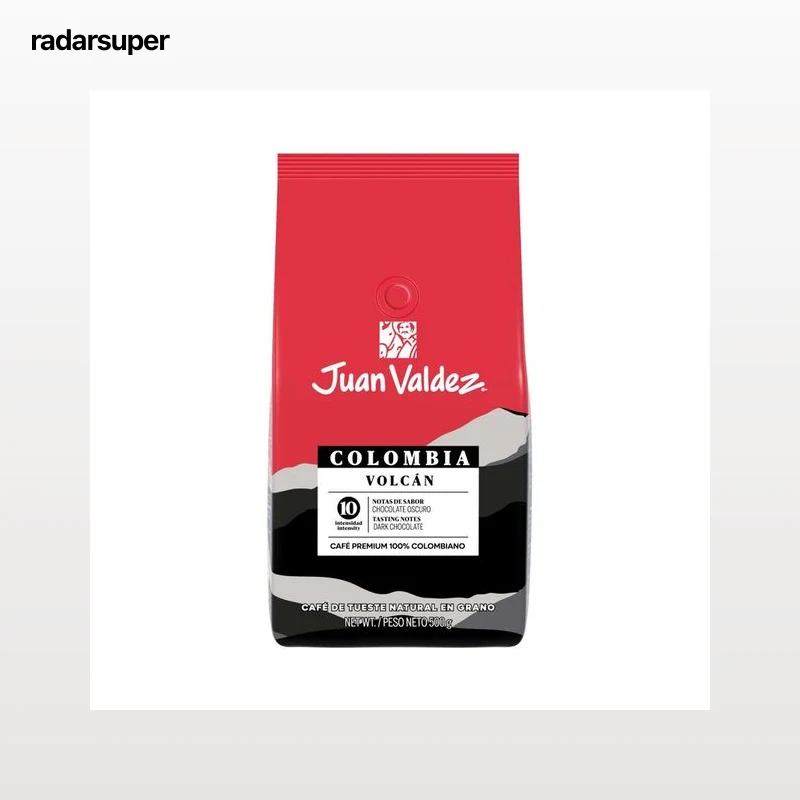 JUAN VALDEZ Café en grano Colombia Volcán 500 g.
