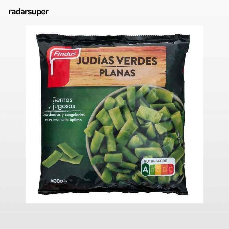 Judías verde plana Findus 400g