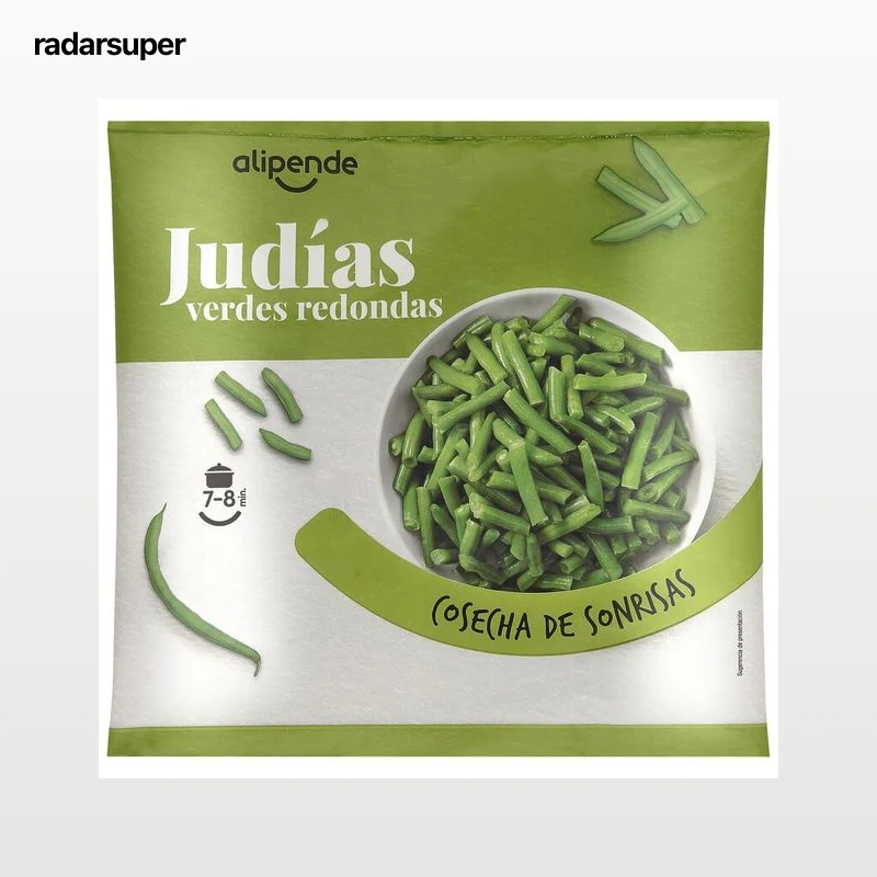 Judías verdes Alipende 1kg redondas
